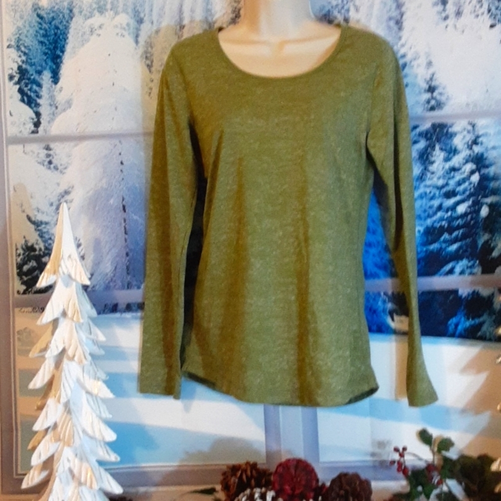 Womens Long Sleeve T-Shirt by Mudd Size L